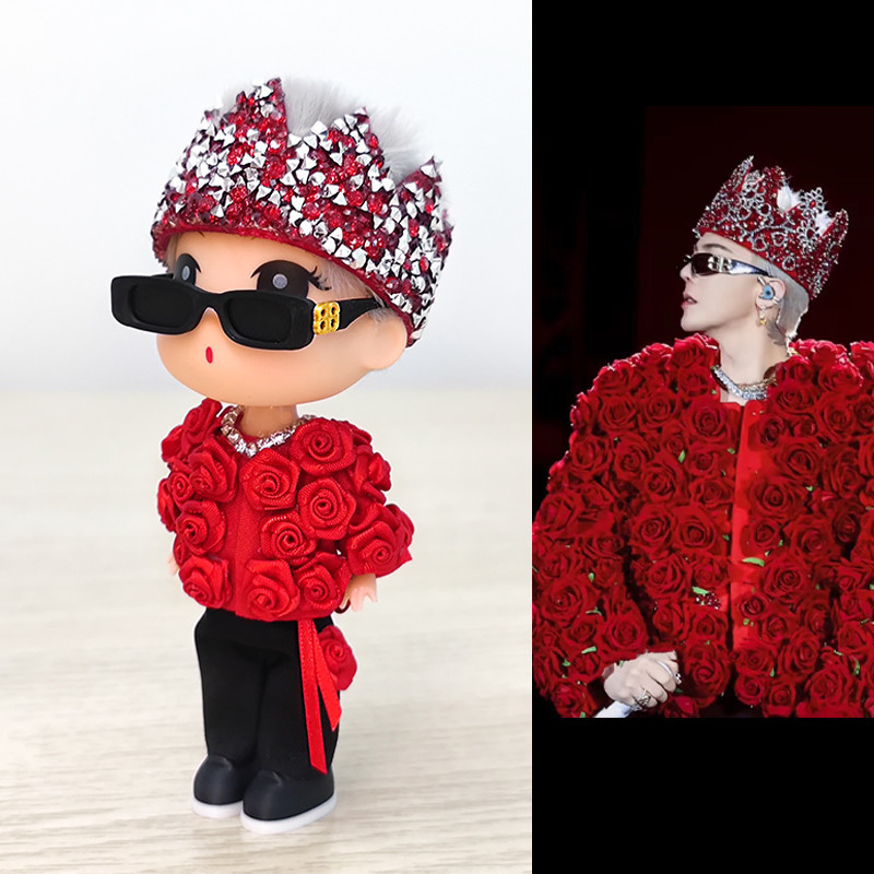 BIGBANG ビッグバン G-DRAGON ジードラゴン ぬいぐるみ 人形 可愛い K-POP グッズ 推し活 応援グッズ 誕生日 プレゼント